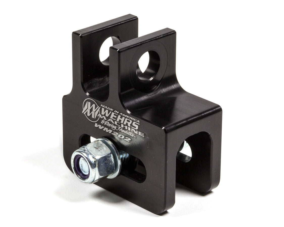 Bump Stop Adapter - Slotted - Aluminum - Black Anodized - Rack and Pinion - Each