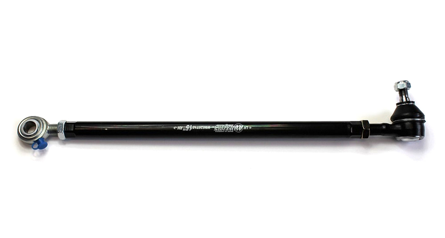 Tie Rod - 0.813 in OD - 18.5-19.75 in Long - 5/8-18 in Thread - Rod Ends Included - Steel - Black Oxide - Universal - Each