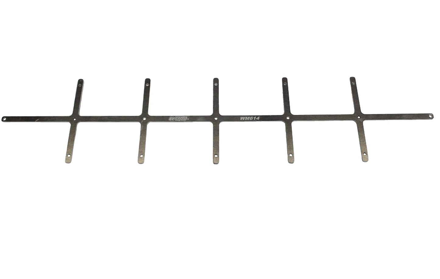 Grille Screen - Brace - Rivet-On - 0.125 in Thick - Aluminum - Natural - Each