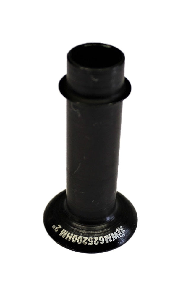 Rod End Bushing - 5/8 to 1/2 in Bore - High Misalignment - 2 in Long - Steel - Black Oxide - Each