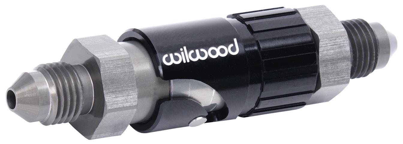 Fitting - Quick Disconnect - Both Halves to 3 AN Male - Aluminum - Black / Clear - Anodized - Kit