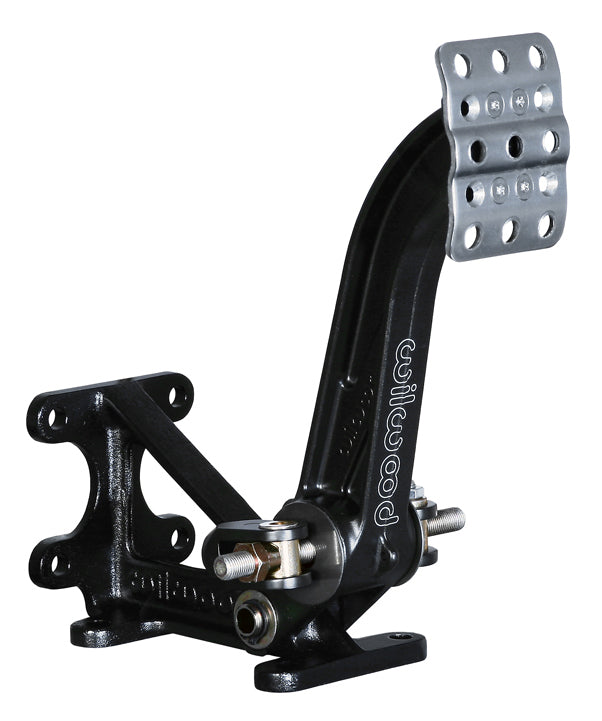 Pedal Assembly - Brake - 6 to 1 Ratio - 10.260 in Long - Forward Floor Mount - Aluminum - Black Paint - Universal - Each