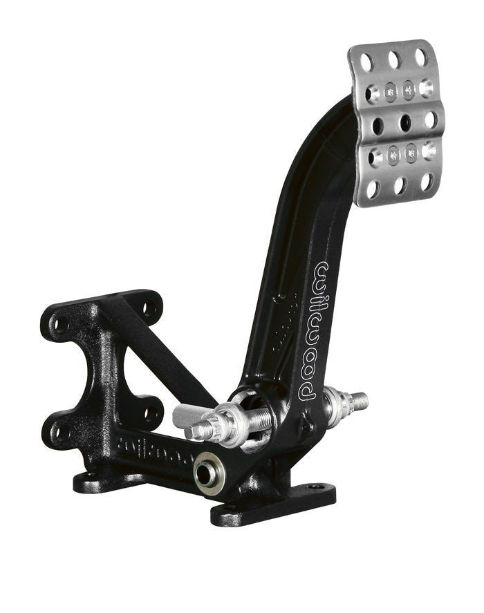 Pedal Assembly - Tru-Bar - Brake - 6 to 1 Ratio - 9.60 in Long - Forward Floor Mount - Aluminum - Black Paint - Universal - Each