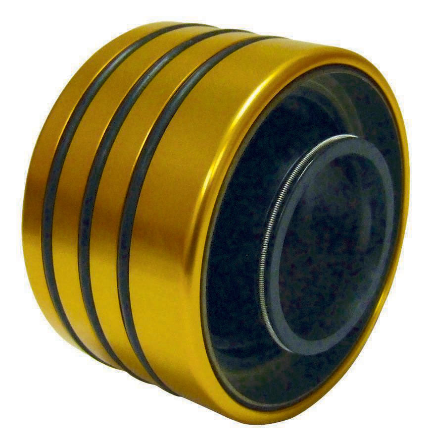 Axle Housing Seal - Inner - O-Ring - 2.525 in OD - 1.19 in ID - 1.625 in Thick - Aluminum - Gold Anodized - 2.500 in ID Aluminum Axle Tube - Each