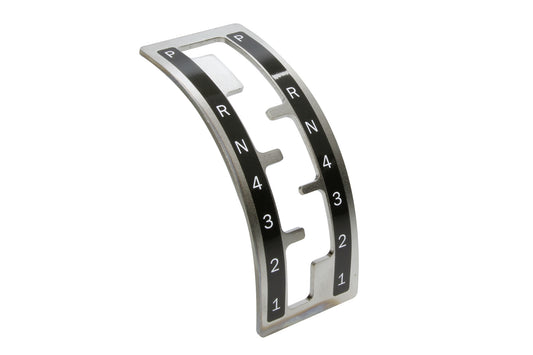 Shifter Gate Plate - Sidewinder Lockout Shifter - Forward Pattern - Steel - Natural - 700R4 - Each