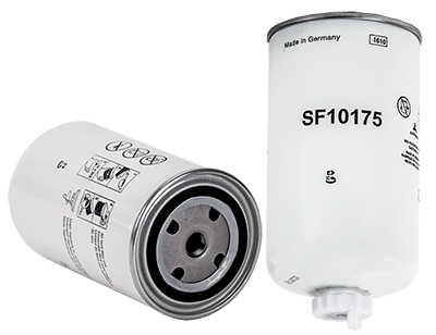Fuel Filter - Canister - Cellulose - Spin-On - 16 mm x 1.50 Thread - O-Ring - Steel - White Paint - Various Applications - Each