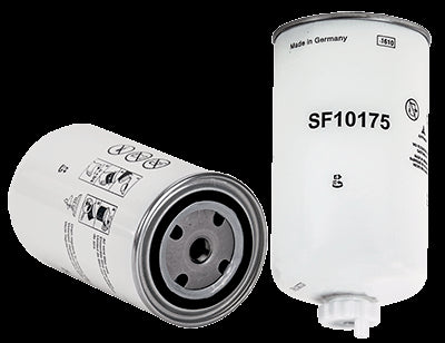 Fuel Filter - Canister - Cellulose - Spin-On - 16 mm x 1.50 Thread - O-Ring - Steel - White Paint - Various Applications - Each