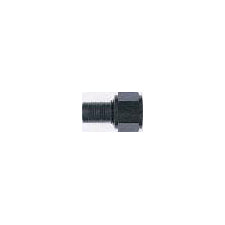 Fitting - Hose End - HS-79 - Straight - 20 AN Hose Crimp to 20 AN Female O-Ring - Aluminum - Black Anodized - Each