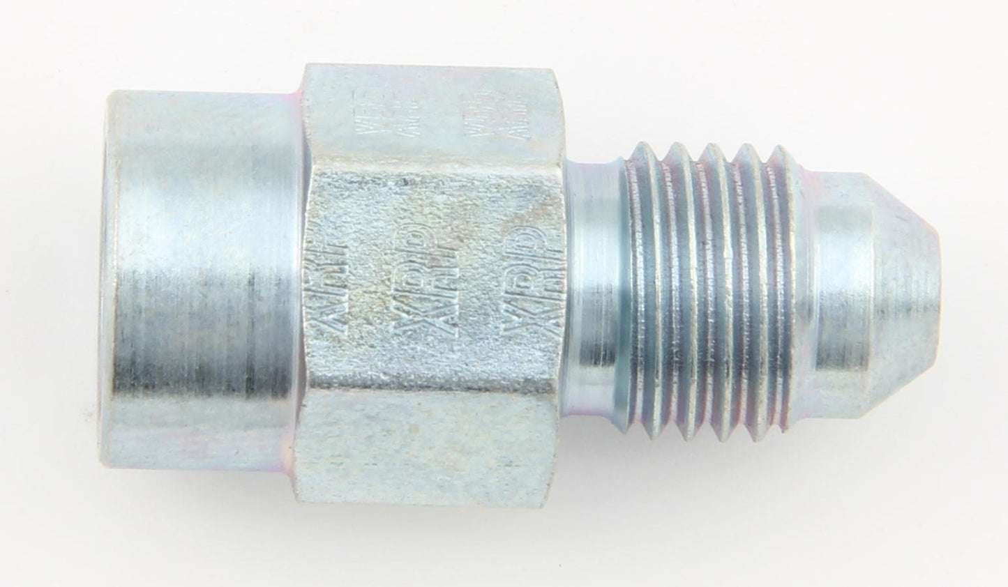 Fitting - Adapter - Straight - 1/8 in NPT Female to 4 AN Male - Steel - Natural - Each