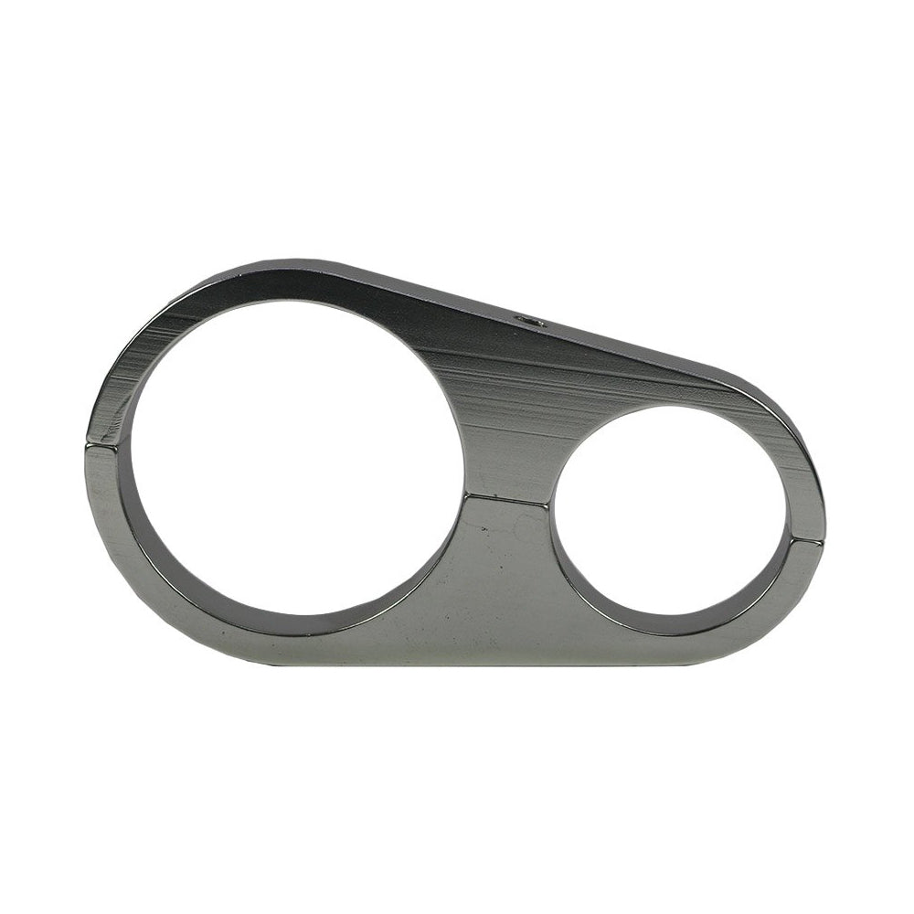 Fuel Filter Mounting Bracket - 1-5/8 in Tubing - Aluminum - Clear Anodized - XRP 70 Series Fuel Filters - Pair