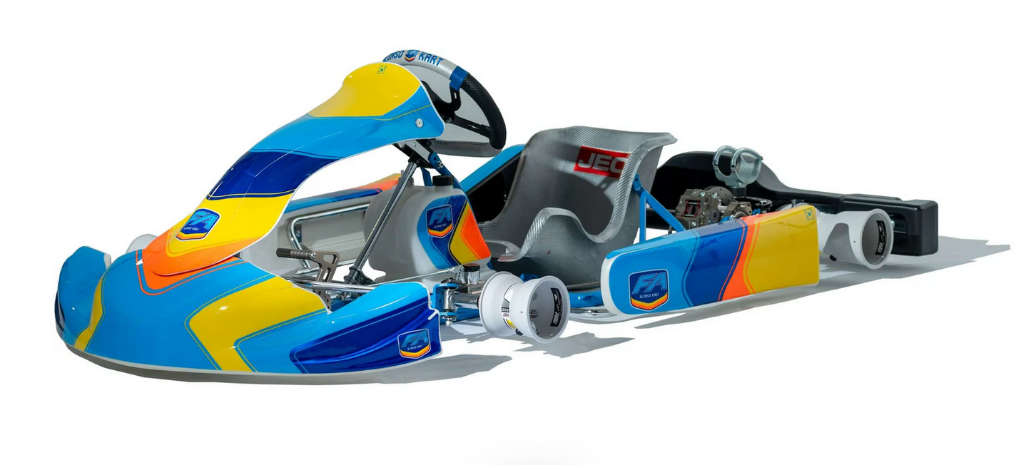 FA Kart KR2 - Direct Drive Chassis (32/30mm) Karting Chassis