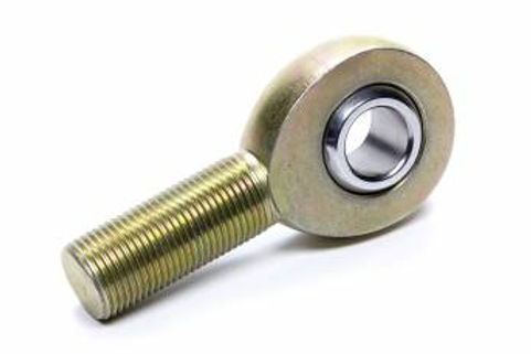 QA1 EM Series Rod End - 1/2" Bore - 5/8-18" RH Male Thread - PTFE/Kevlar Race - Steel