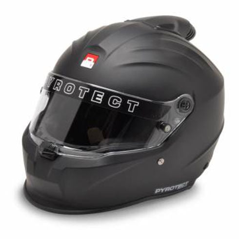 Pyrotect SA2020 Pro Sport Top-Forced Air FF Duckbill Helmet - Flat Black L