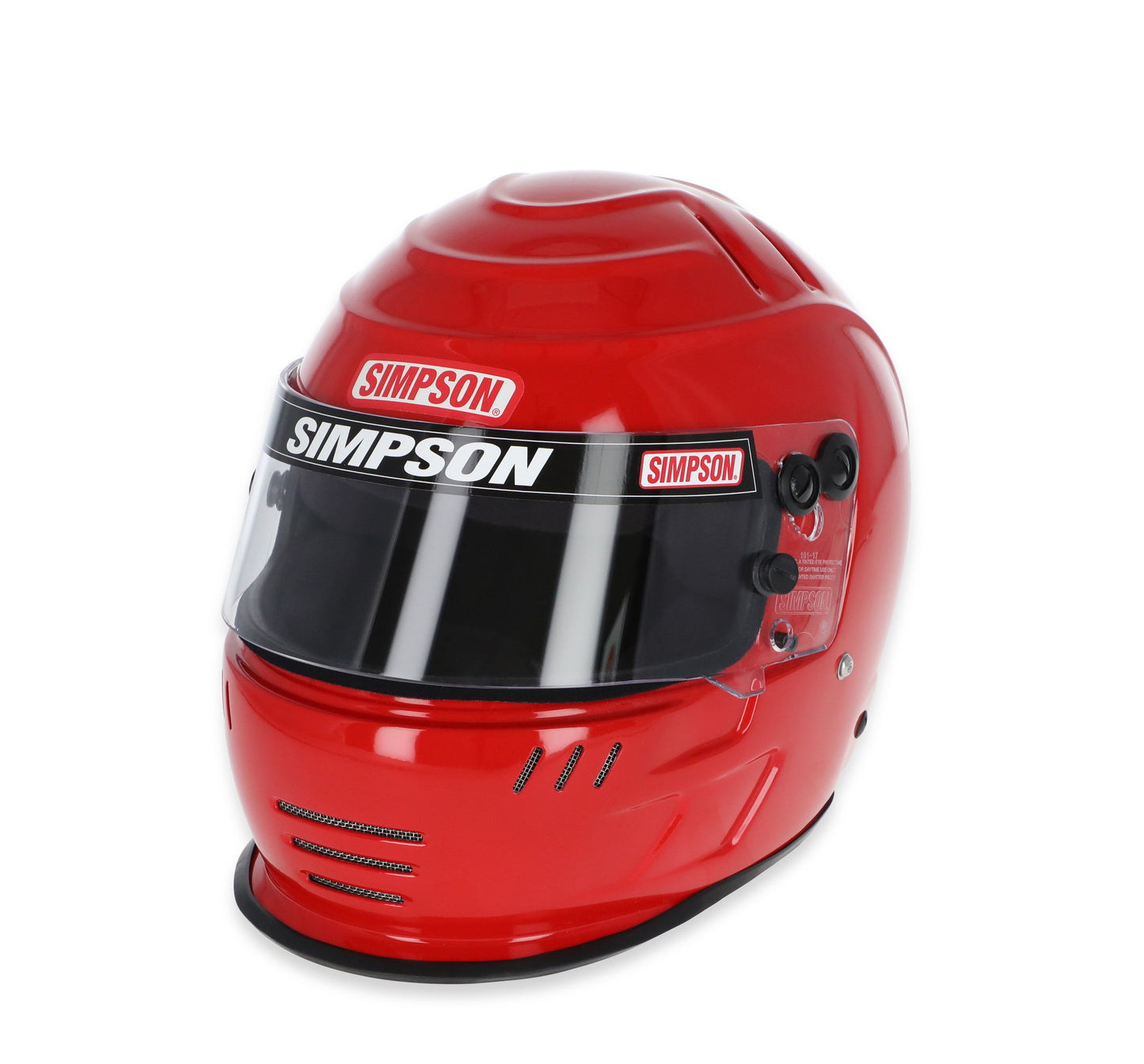 Simpson Racing Speedway Shark Racing Helmet7 3/4 - Red