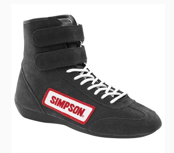 Simpson Racing Hightop Shoes14 - Black