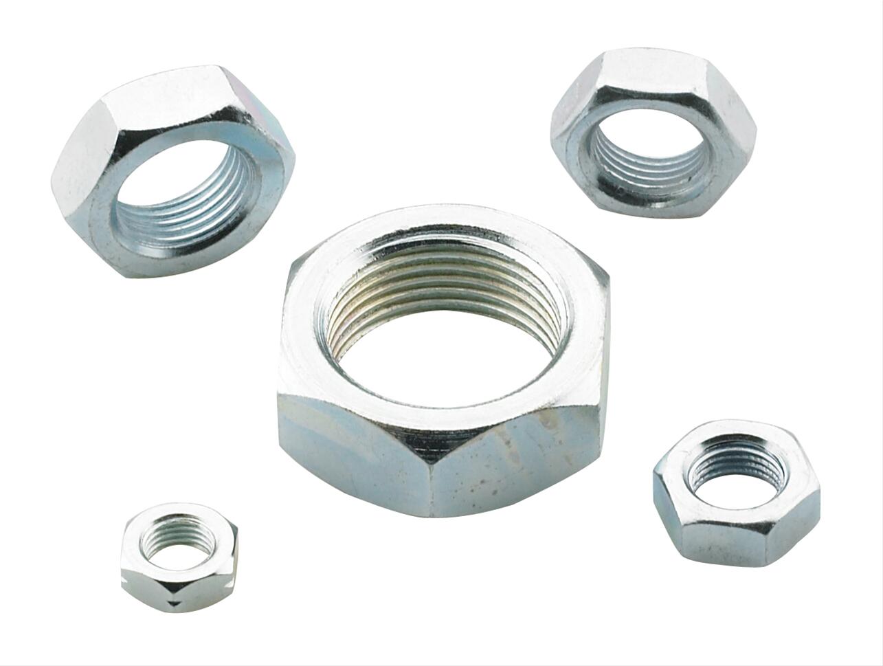 Rod End Supply Steel Jam Nuts 3/8 RH