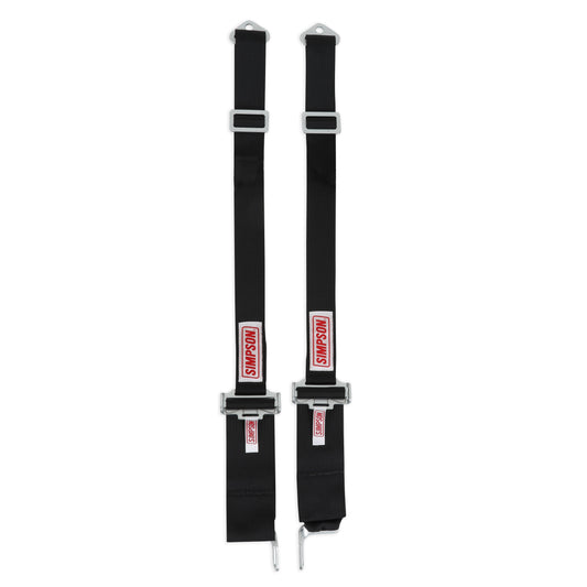 Latch and Link Shoulder HarnessesCompatible with SFI 38.1 Head and Neck restraint. </br>
Individual shoulder harnesses.</br>
48" length adjusts down to 24". Shoulder harness 2"