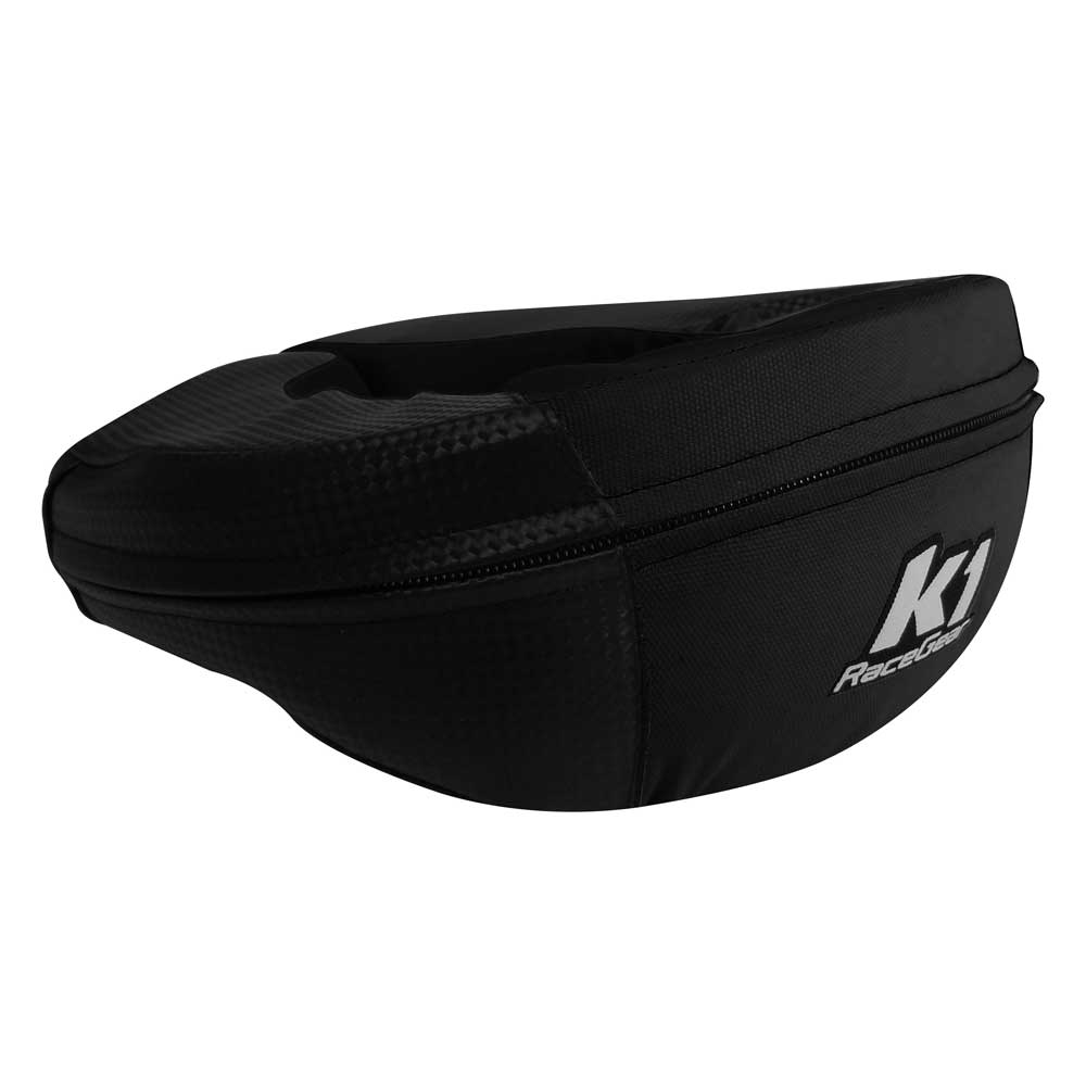 K1 Nylon Youth Karting Neck Collar - Carbon/Black