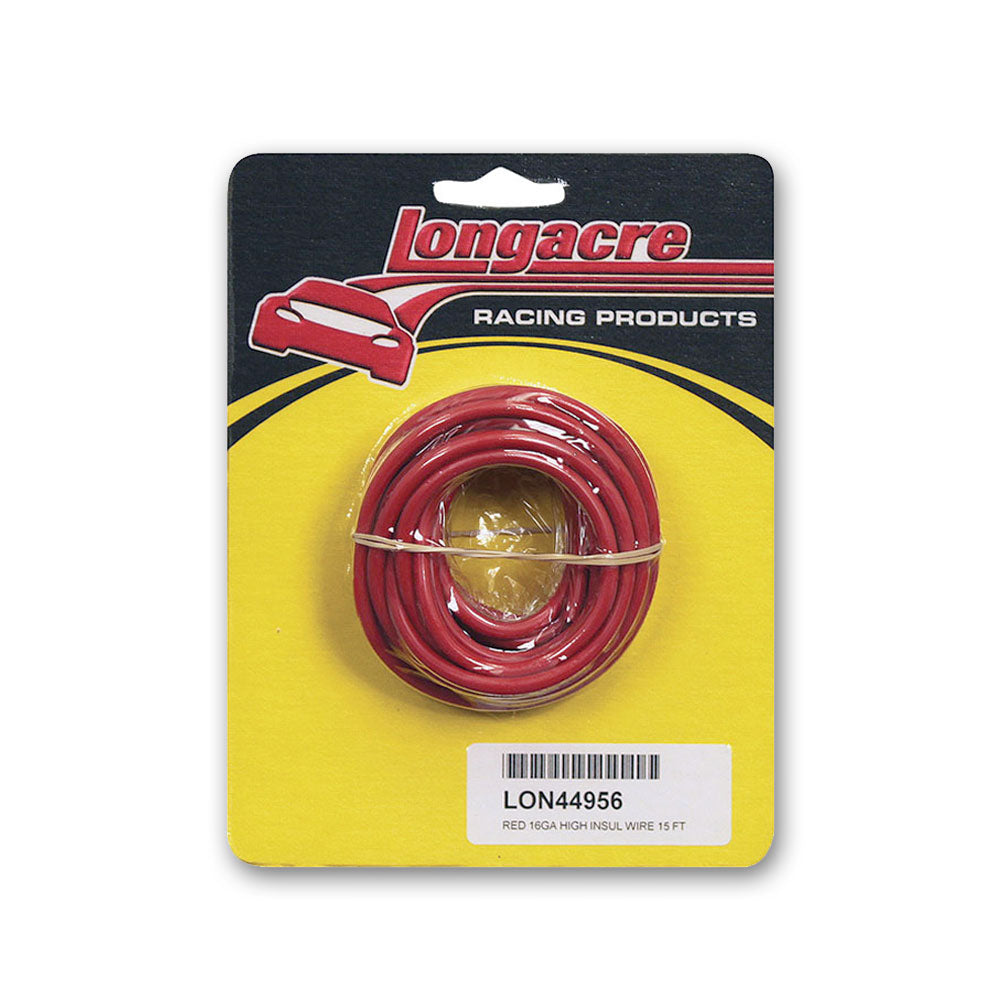 16 gauge HD electrical wire - Red