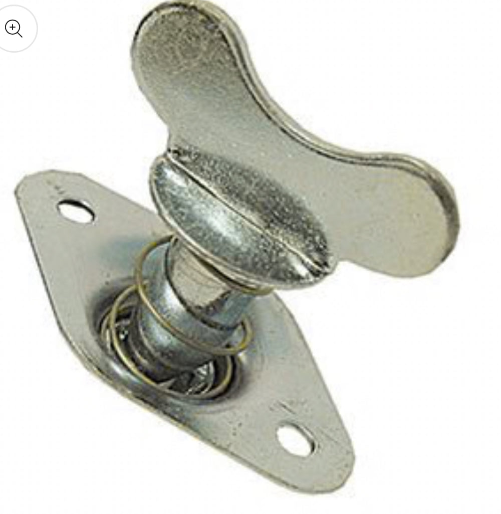 Dzus / Quarter-Turn Self-Eject Panel Fasteners (Black / Silver / Winged)
