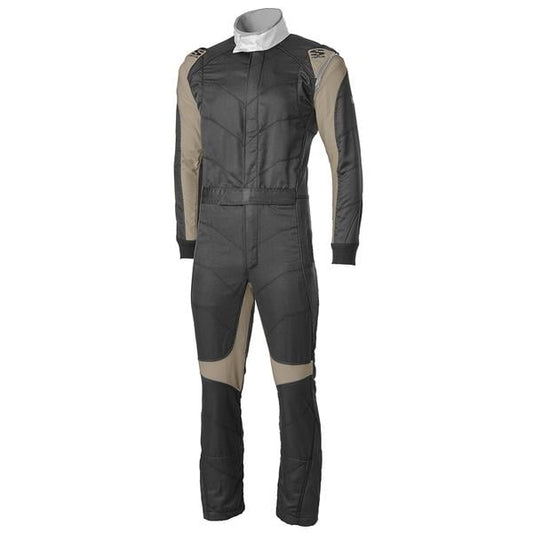 Simpson Racing Six 0 Racing SuitXX-Large - Black / Gray