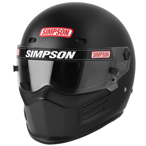 Simpson Racing  SA2020 Super Bandit HelmetX-Large - Matte Black
