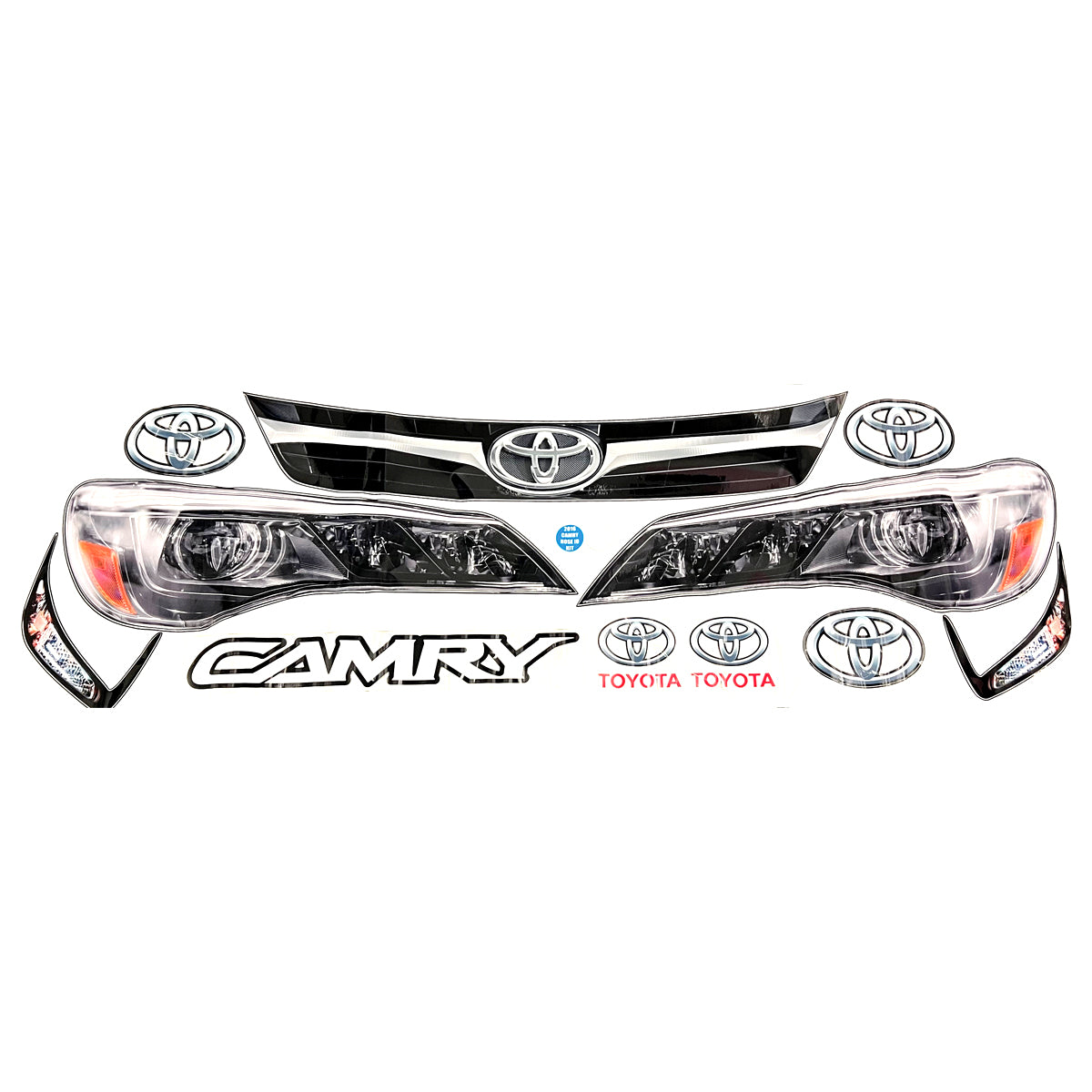 AR Bodies - Headlight Decal Kit