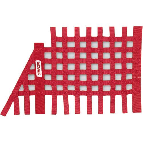 Simpson Racing Standard Stock Car Window NetBlack - 24" X 24" Square