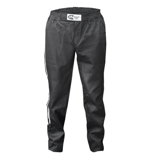 K1 Challenger Youth FR Cotton Pants - SFI 3.2A/1 - Black, White - 4XS 32