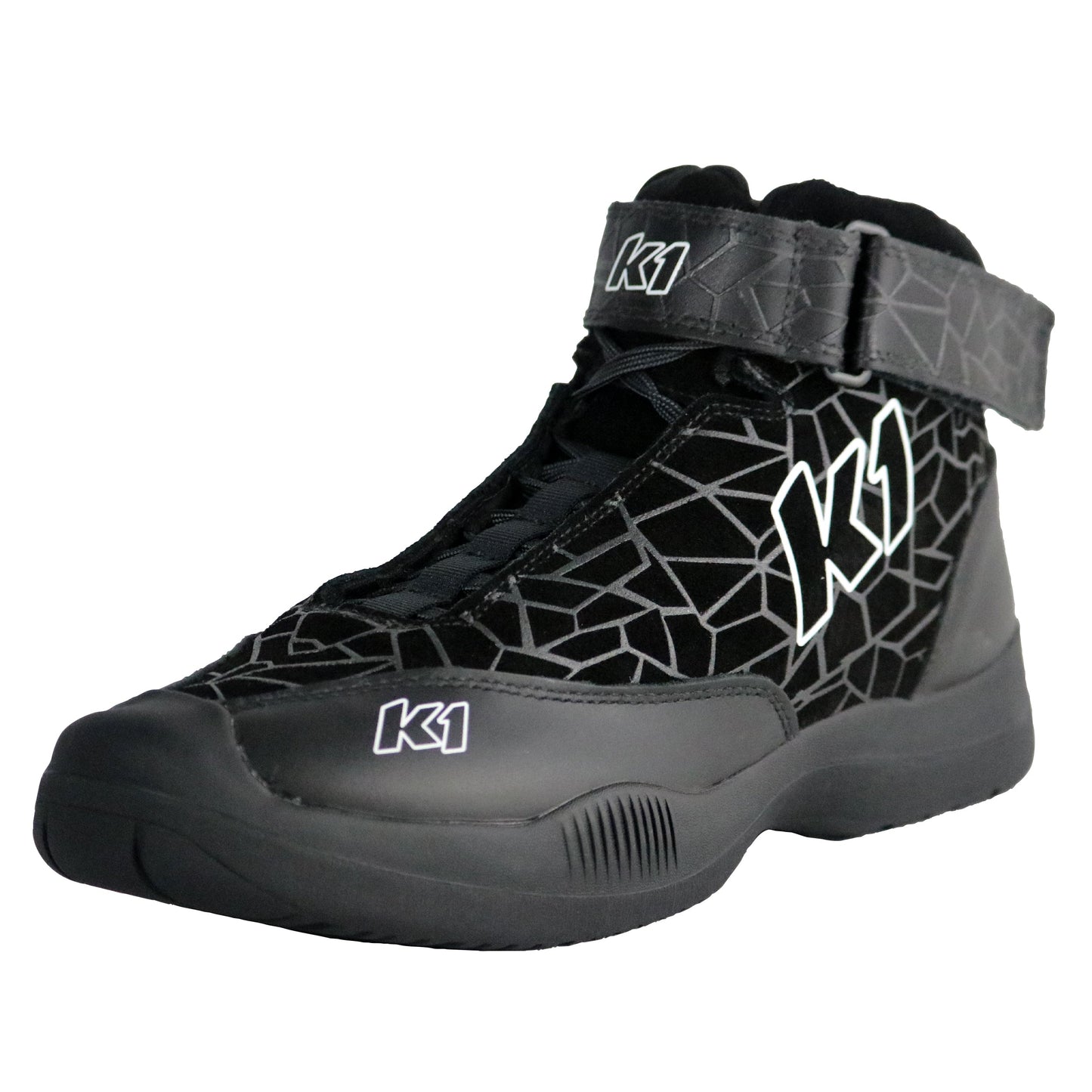 K1 Versus Nomex® Pit Crew Shoe - SFI 3.3/5 - Black - Size 12.5