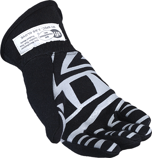 Simpson Racing Young Gun Youth GlovesYouth Medium - Black