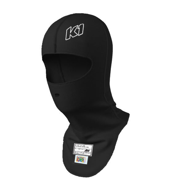 K1 Eclipse Seamless Adult Undergarments Balaclava FIA 8856-2018 - Black - One Size Fits Most