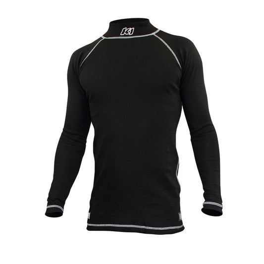 K1 Flex Adult Nomex® Undershirt - SFI 3.3 - Black, Medium