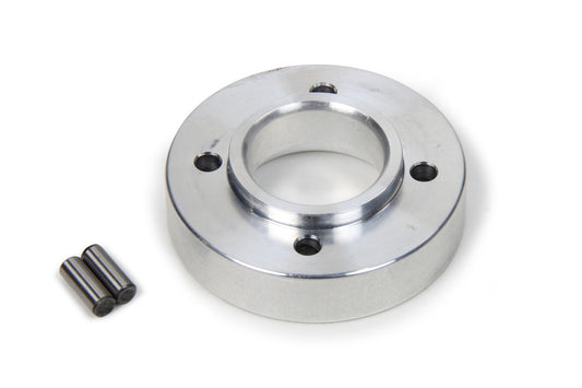 Crank Mandrel Spacer - Crank Pulley - Lightweight - 0.500 in Thickness - Billet Aluminum - Natural - Each