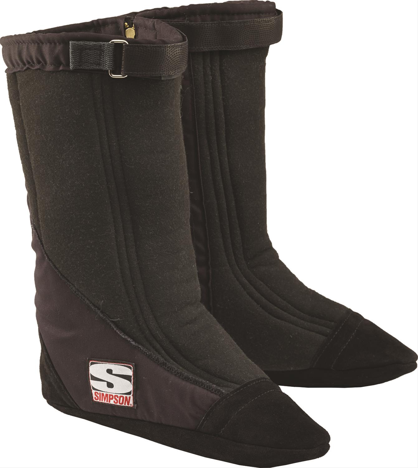 SIMPSON RACING SFI 20 DRAG RACING BOOT - MEDIUM/LARGEMedium/Large (8 1/2 - 10 foot size)