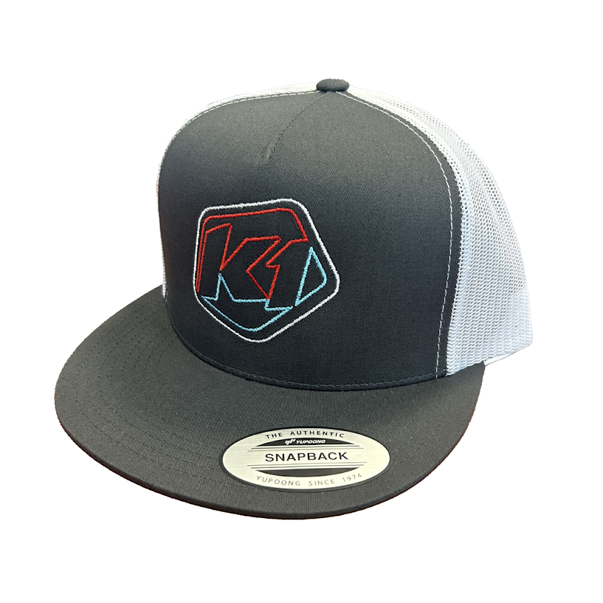 K1 Cup Vented Mesh Hat, Gray