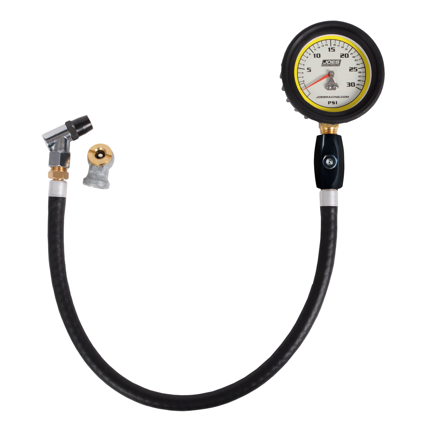 JOES Pro Tire Gauge, 0-30 PSI w/ High Flow Hold