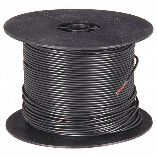 14 Ga. Primary Wire - Black, 1ft Section