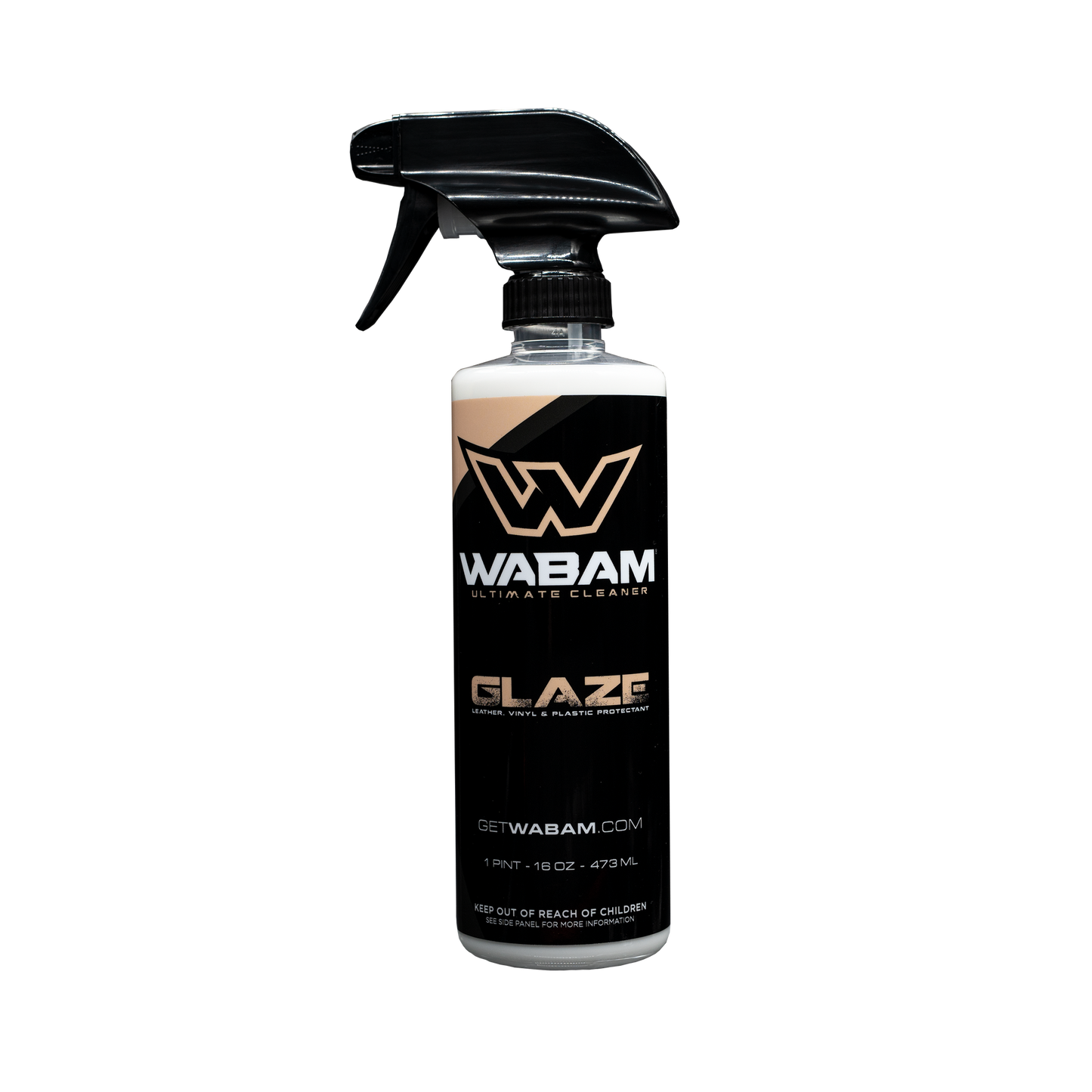Wabam Glaze Leather, Vinyl & Plastic Protectant