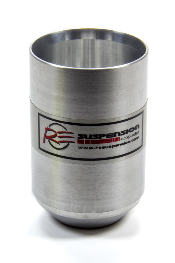 Bump Stop Cup - 3 in Cup - 16 mm Shaft - Aluminum - Polished - Universal - Each