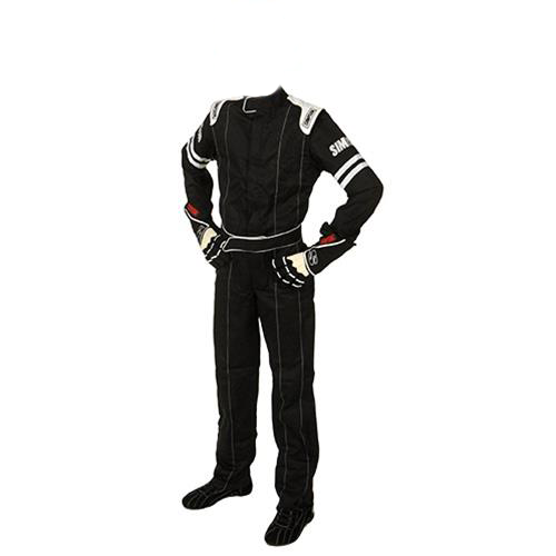 Simpson Racing Legend II Youth Racing SuitLarge - Black/Black