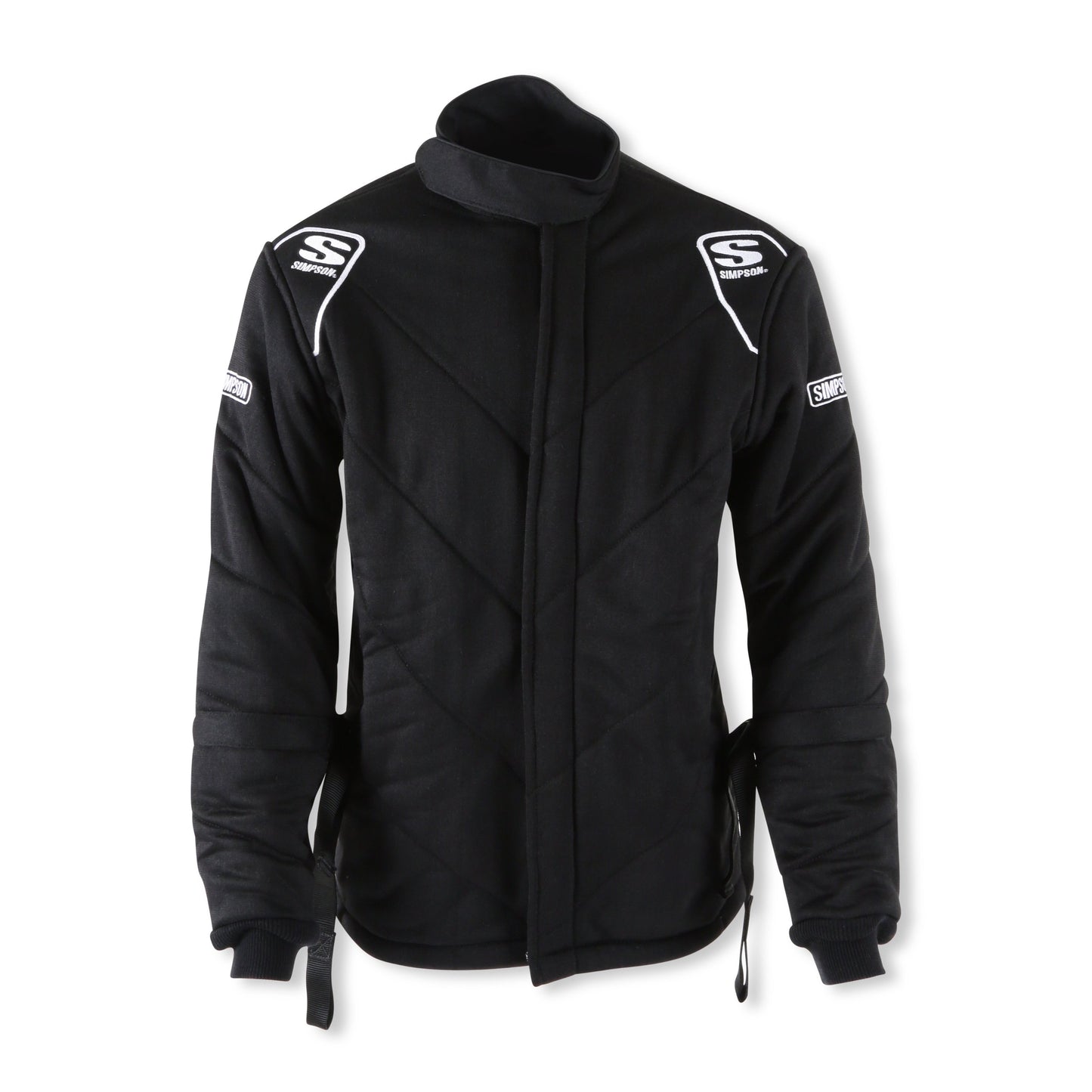 Simpson Racing Drag 5G SFI 15 Jacket w/ arm restraints Black SMSmall - Black