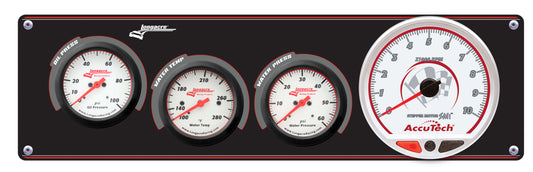 Sportsman™ Elite 3 Gauge Panel w/Tach  Oil Pressure, Water Temperature, Water Pressure