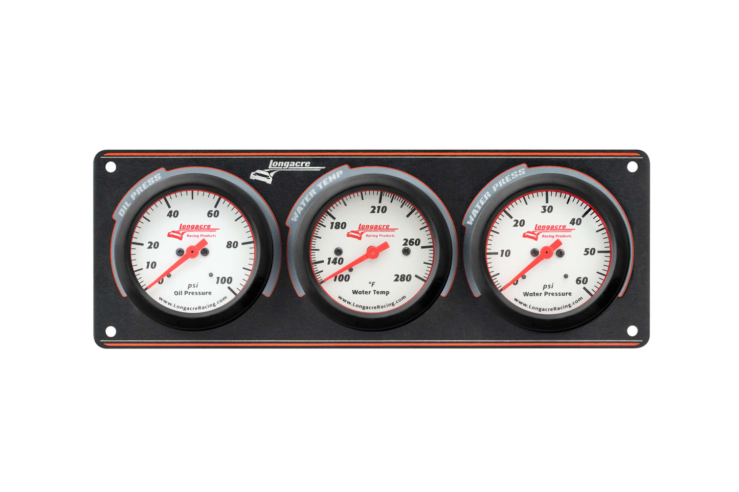 Sportsman™ Elite 3 Gauge Panel Oil Pressure, Water Temperature, Water Pressure