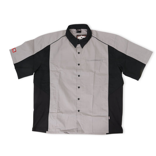 Simpson Racing Talladega Shirt Grey XLX-Large - Black / Grey