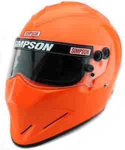 Simpson Racing SA2020 Diamondback Racing Helmet7 3/8 - Safety Orange