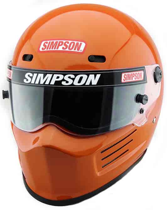 Simpson Racing  SA2020 Super Bandit HelmetXX-Large - Safety Orange