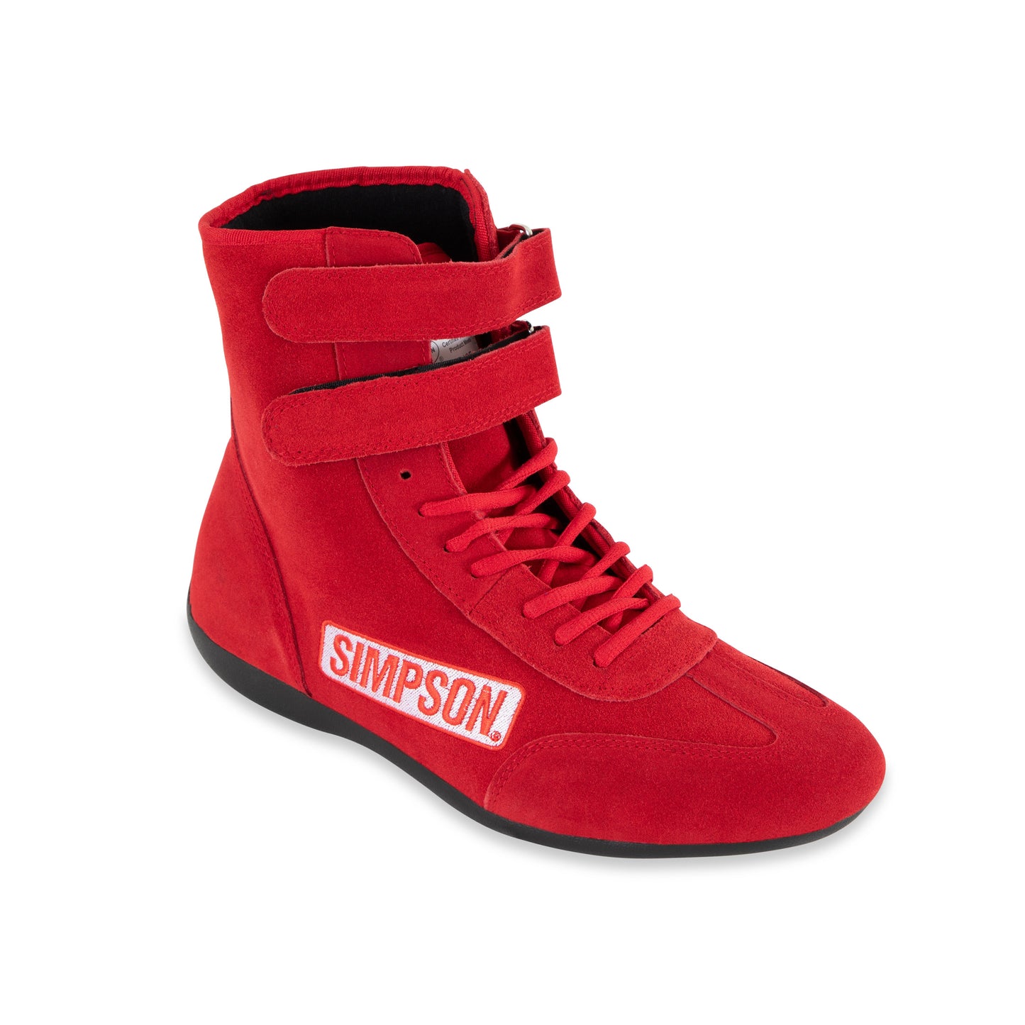 Simpson Racing Hightop Shoes8 - Red