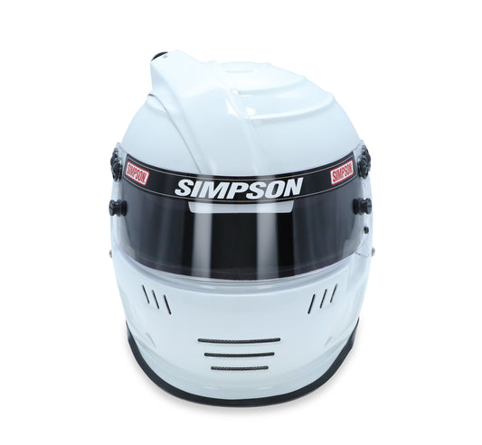 Simpson Racing Speedway Shark Racing Helmet7 5/8 - White