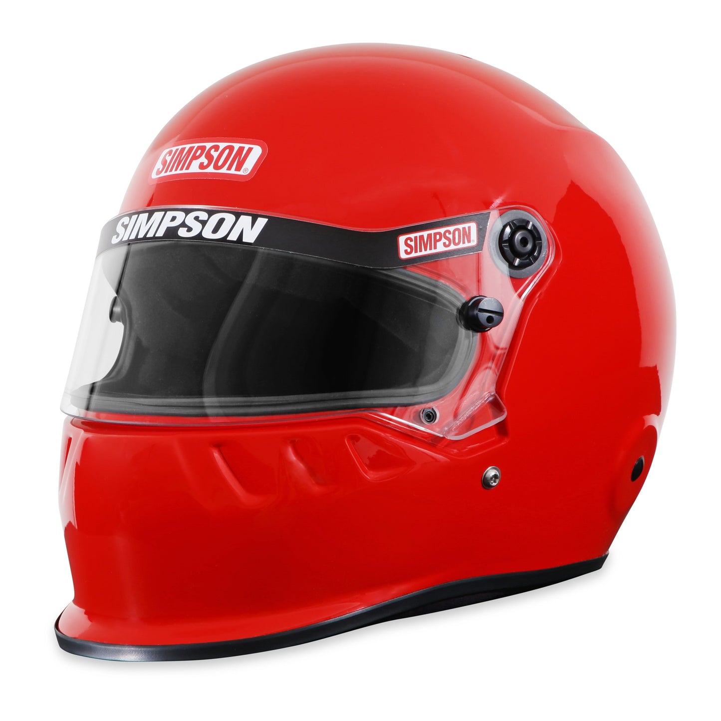 Simpson Racing SD1 Helmet - XXL - - REDXXL - Red - SA2020